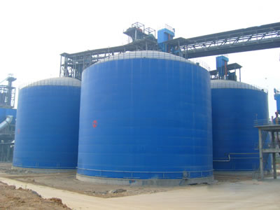 长坡镇水泥钢板库改造