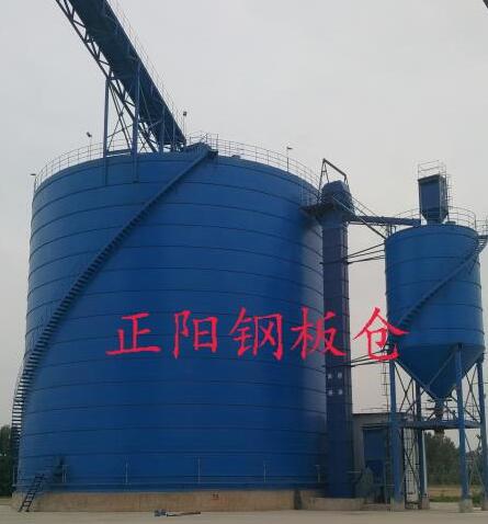 长坡镇大型矿粉钢板库