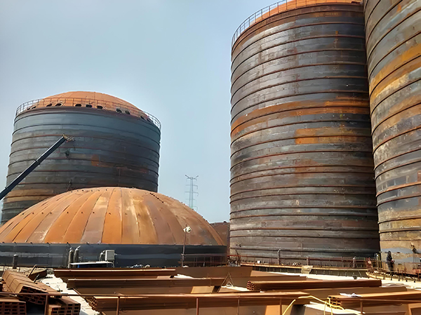 长坡镇焦粉钢板仓